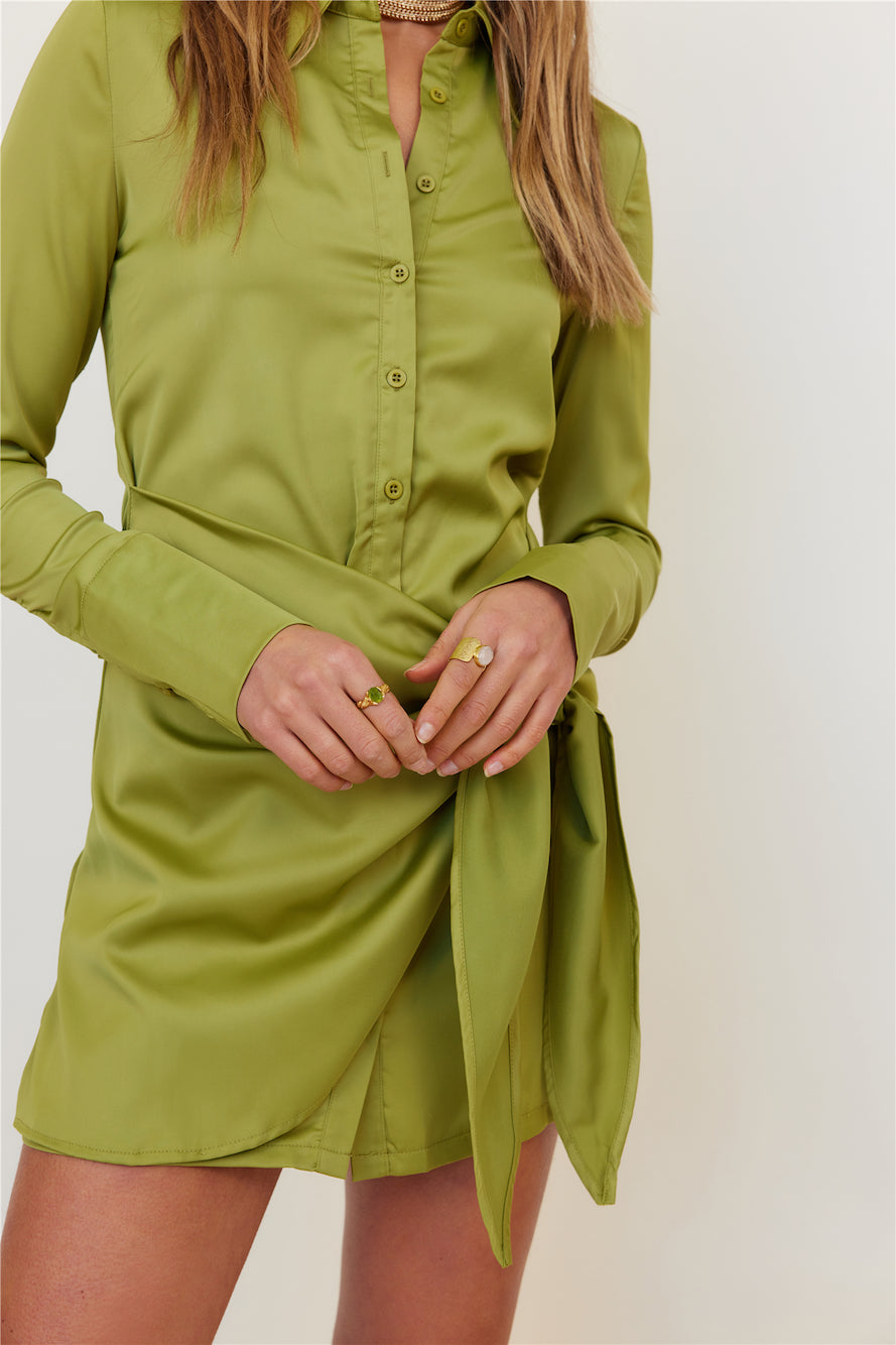 Call Me Yours Dress Green-Seaa Fashion