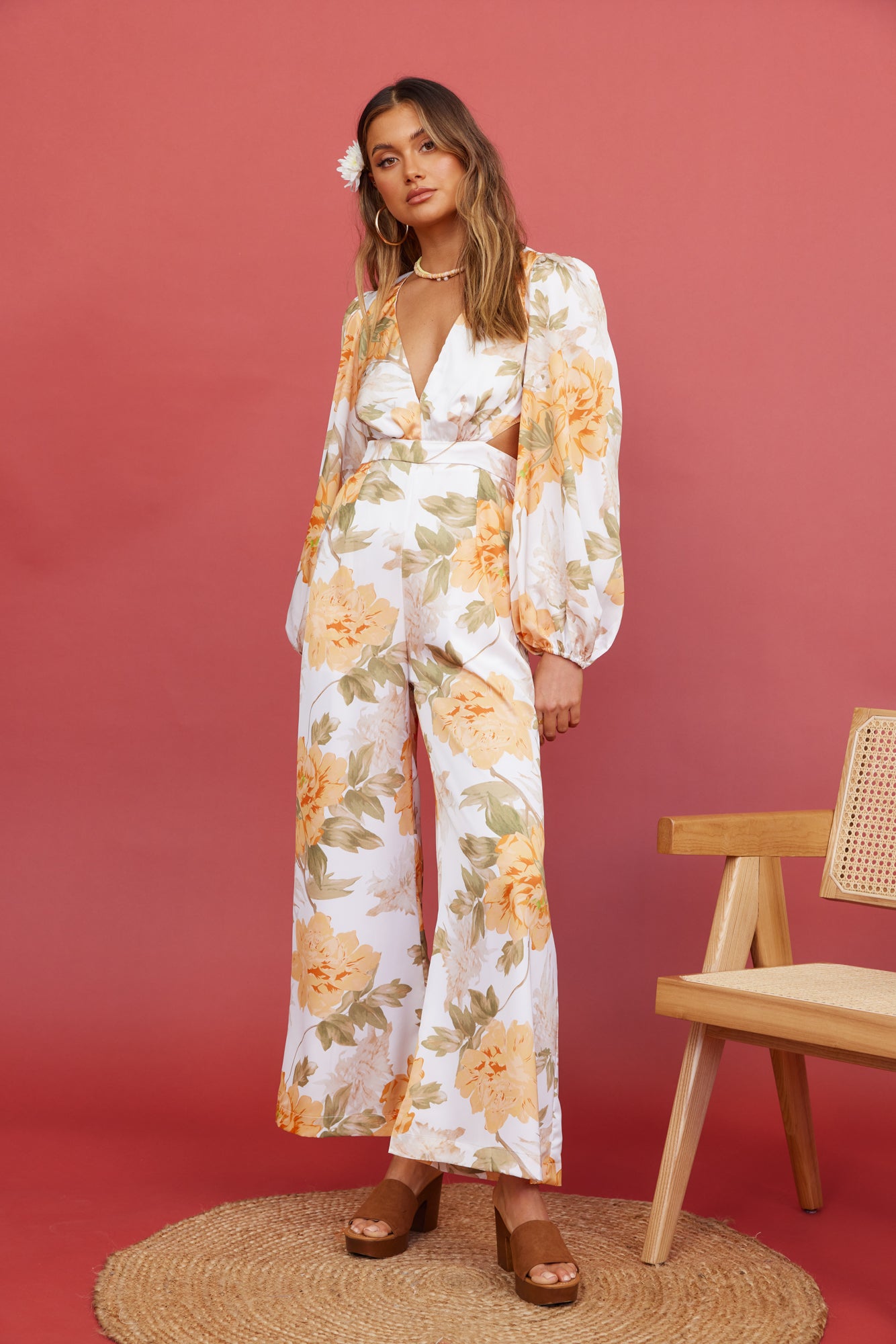 Florette Jumpsuit Floral-Seaa Fashion