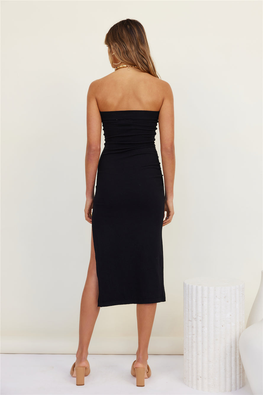 Morning Sun Maxi Dress Black-Seaa Fashion