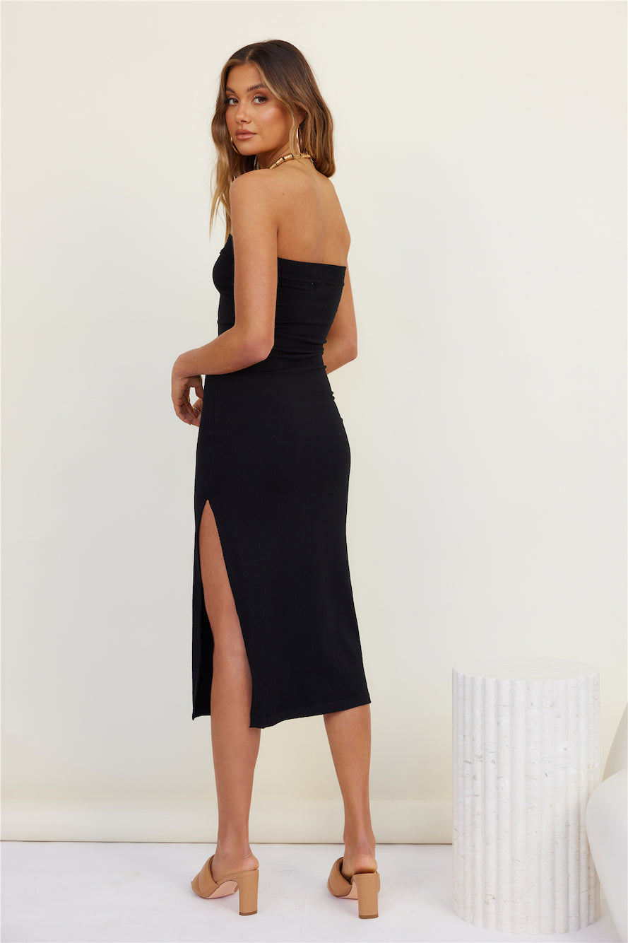 Morning Sun Maxi Dress Black-Seaa Fashion