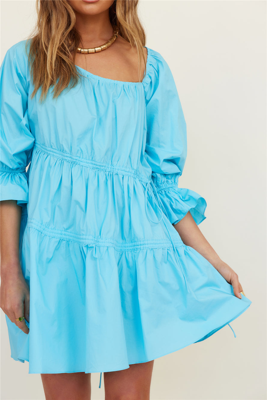 Warming Up Dress Blue-Seaa Fashion