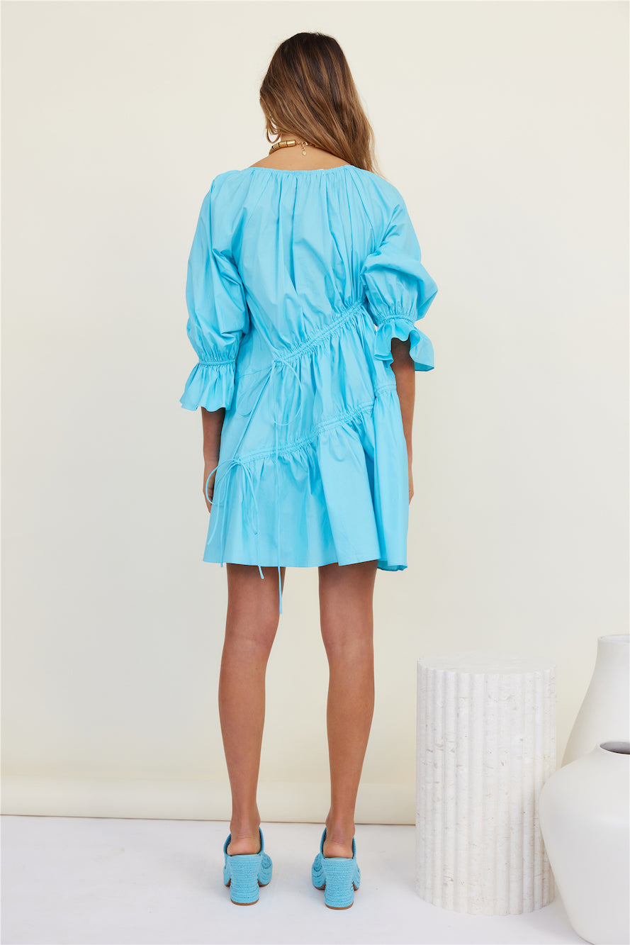 Warming Up Dress Blue-Seaa Fashion