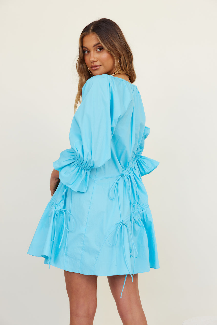 Warming Up Dress Blue-Seaa Fashion