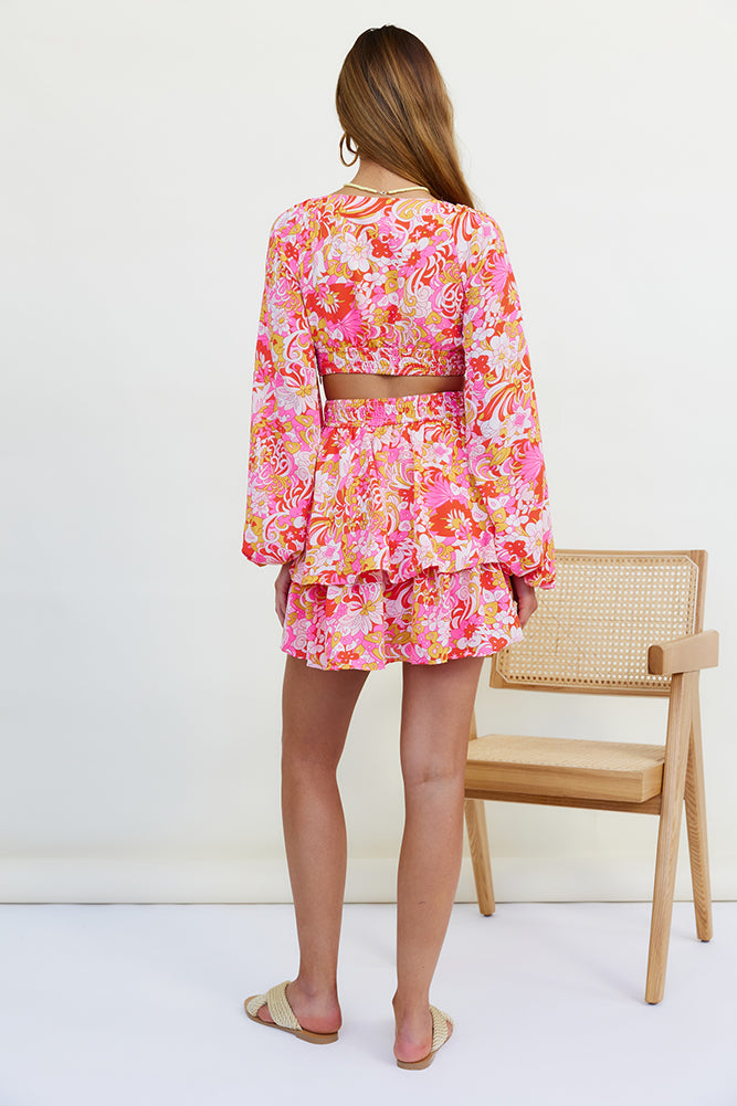 Voltari Dress Pink-Seaa Fashion