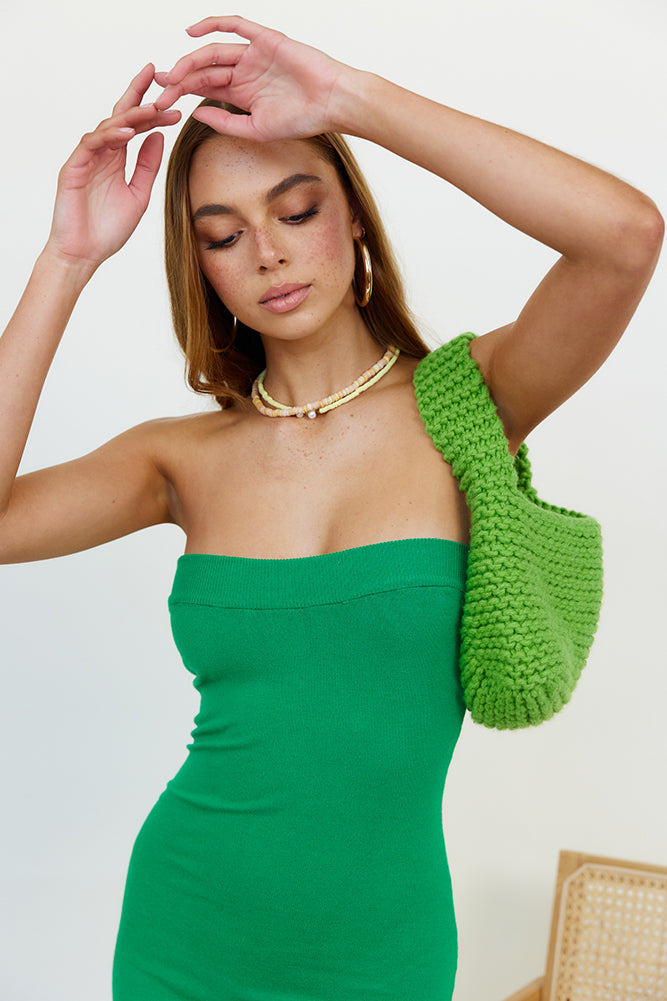 Morning Sun Maxi Dress Green-Seaa Fashion