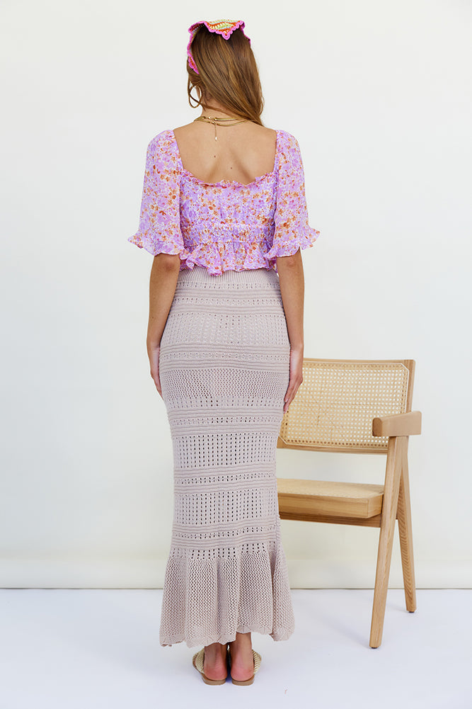 Gentle Loving Crop Top Purple-Seaa Fashion