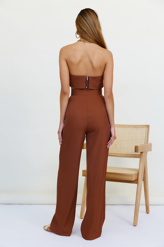 Solaris Pants Brown-Seaa Fashion