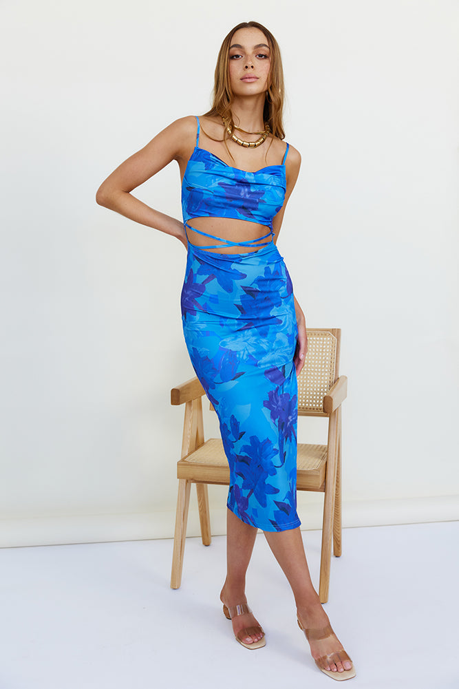 All Night Maxi Dress Blue-Seaa Fashion