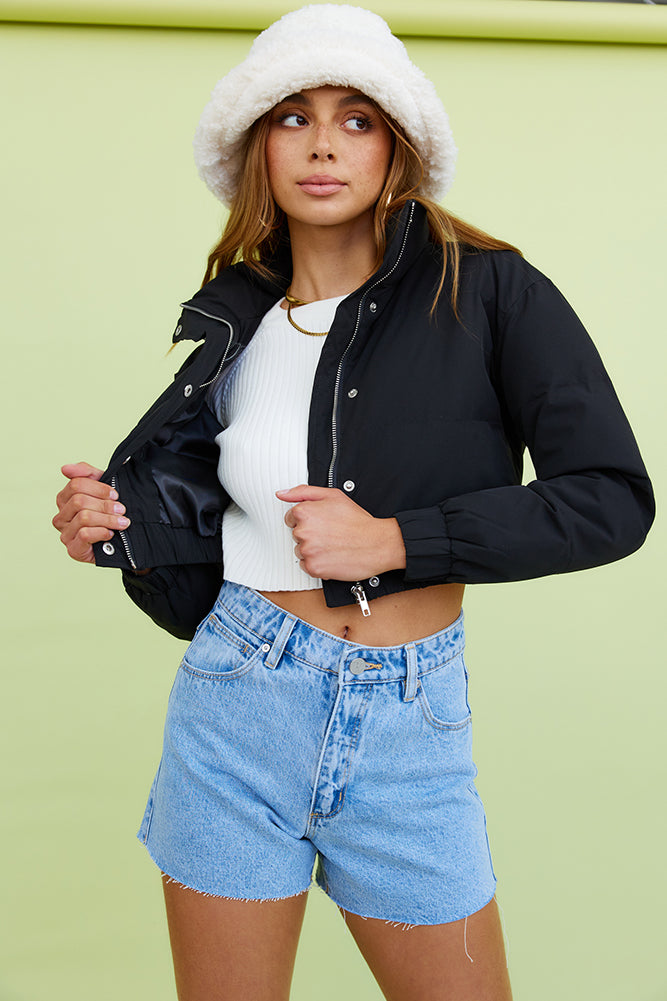Runaway Angel Jacket Black-Seaa Fashion