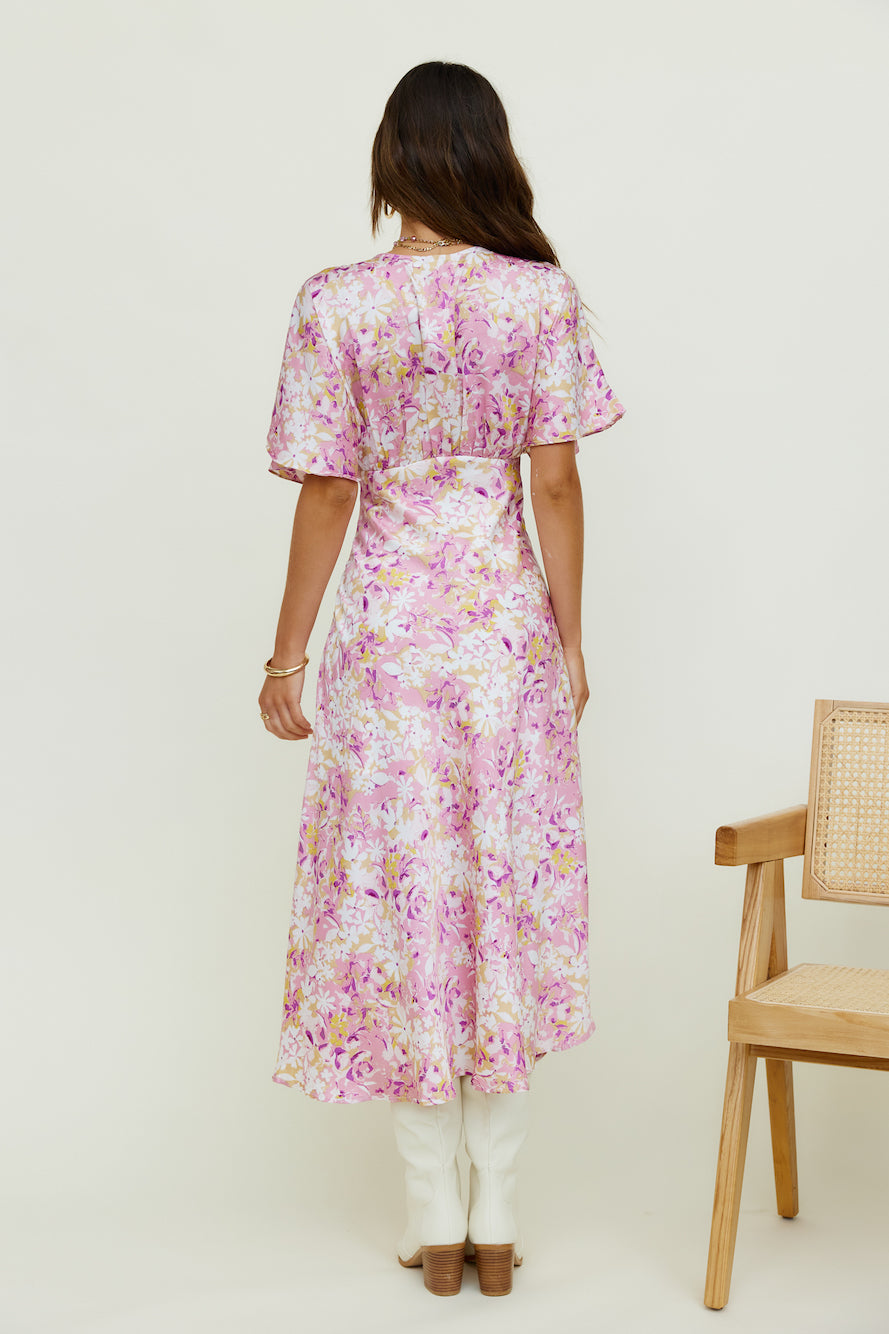 Tulipa Midi Dress Floral-Seaa Fashion