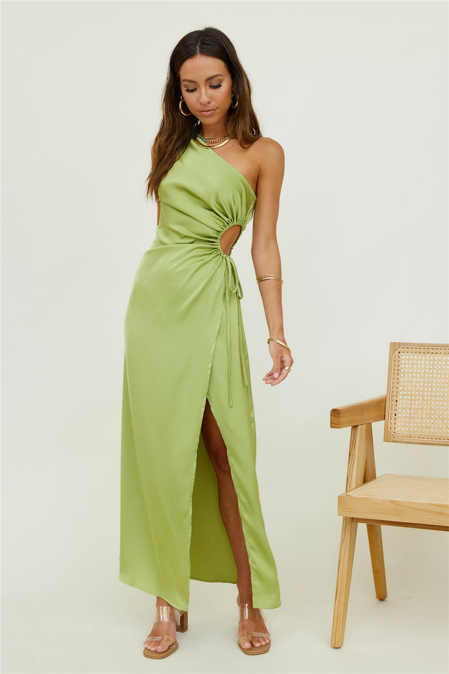 Althea Maxi Dress Green-Seaa Fashion