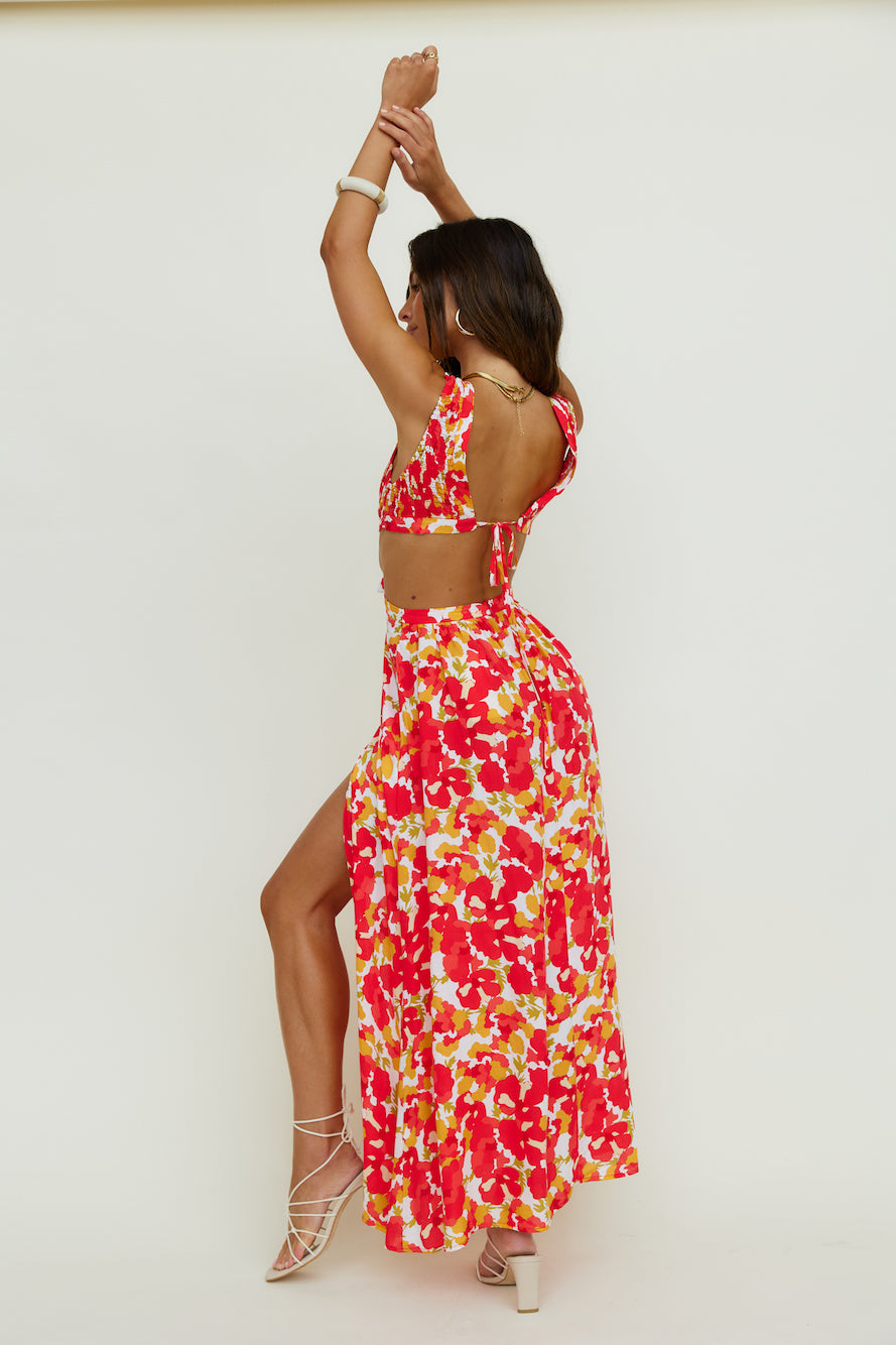 In Spring Maxi Dress Floral-Seaa Fashion