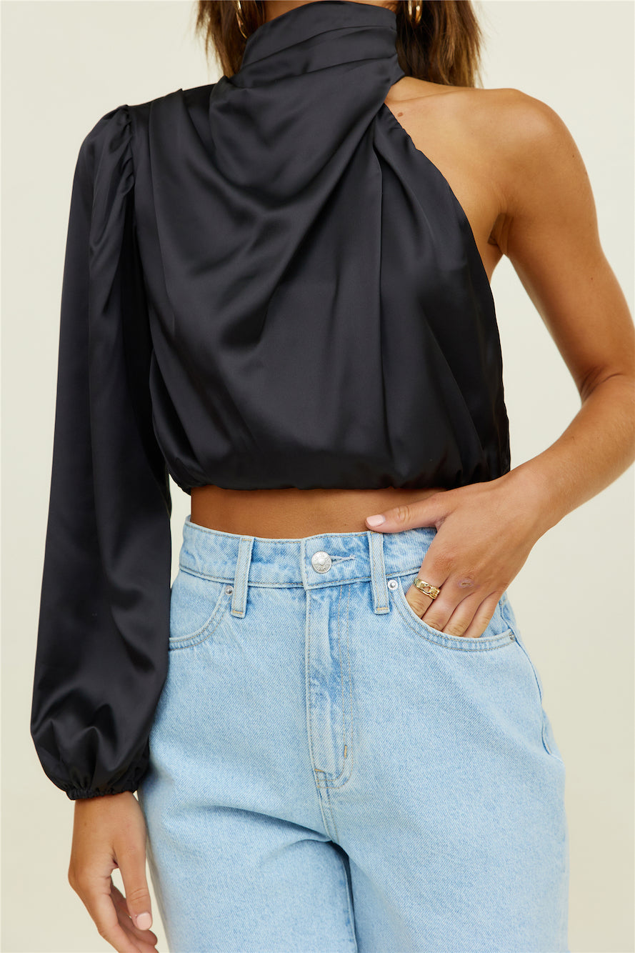 Wonderland Top Black-Seaa Fashion