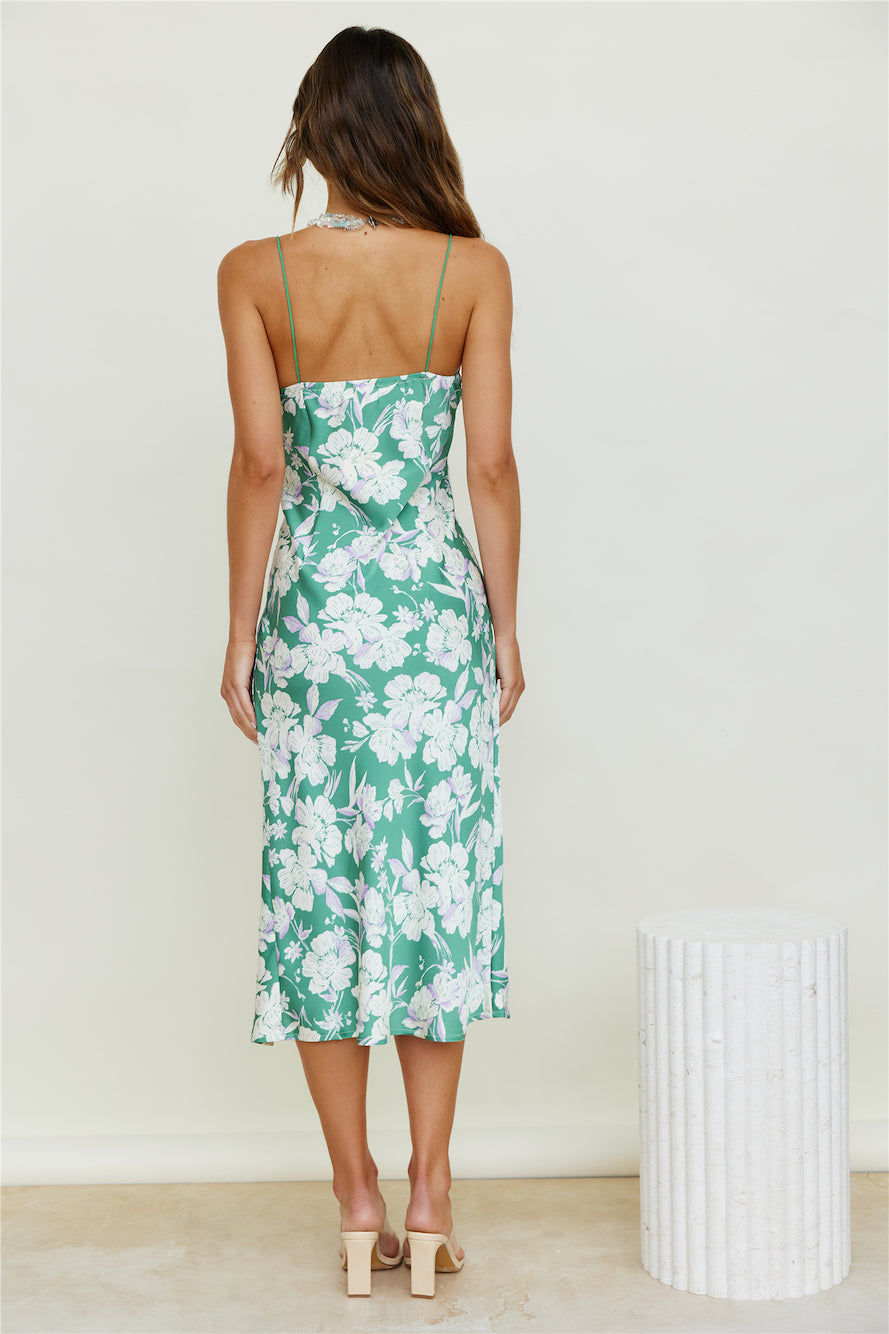 Dreaming Big Maxi Dress Green-Seaa Fashion
