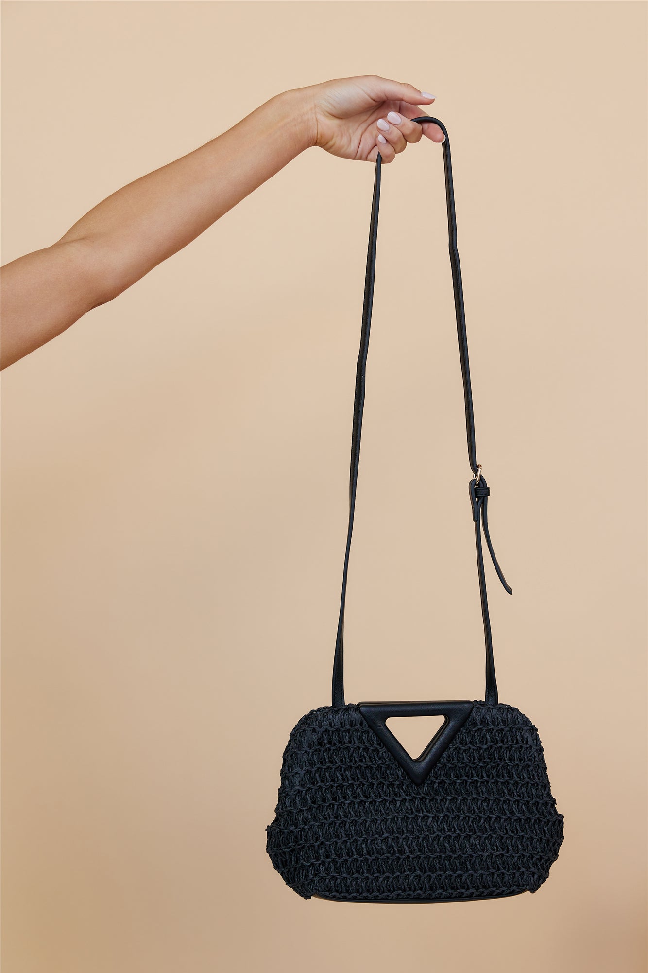 BILLINI Kylee Cross Body Bag Black Crochet-Seaa Fashion