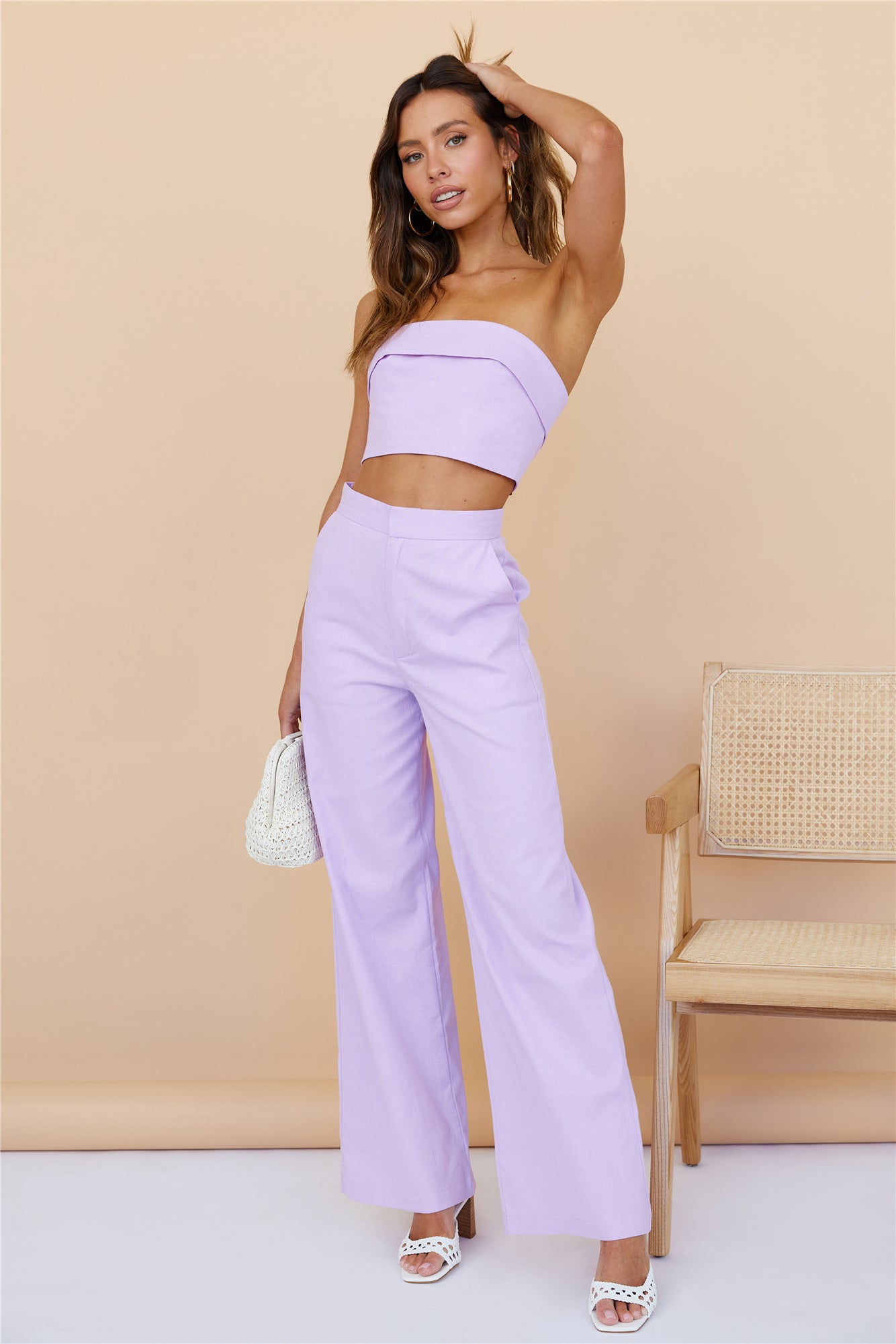 In Hindsight Pants Purple-Seaa Fashion