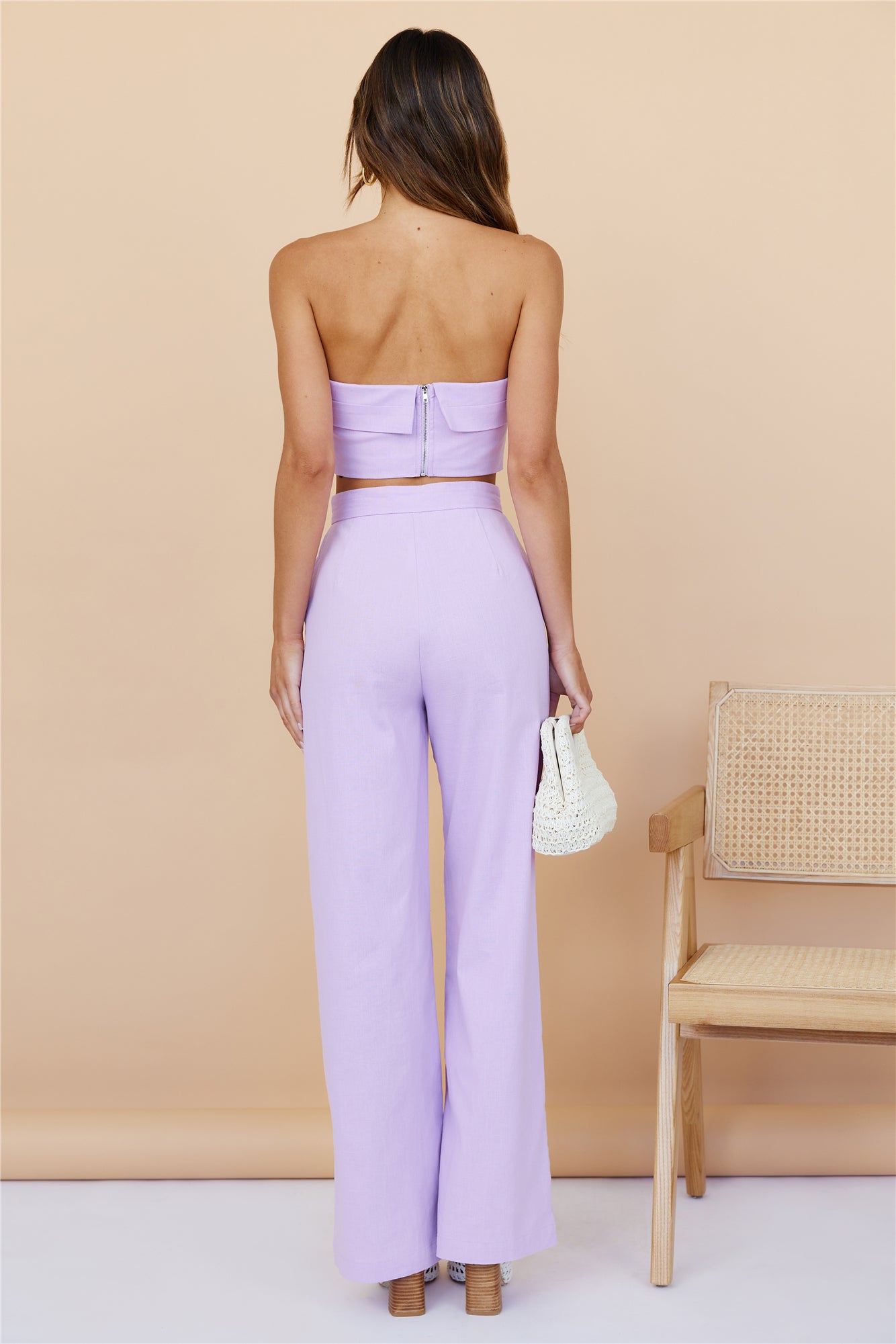 In Hindsight Pants Purple-Seaa Fashion