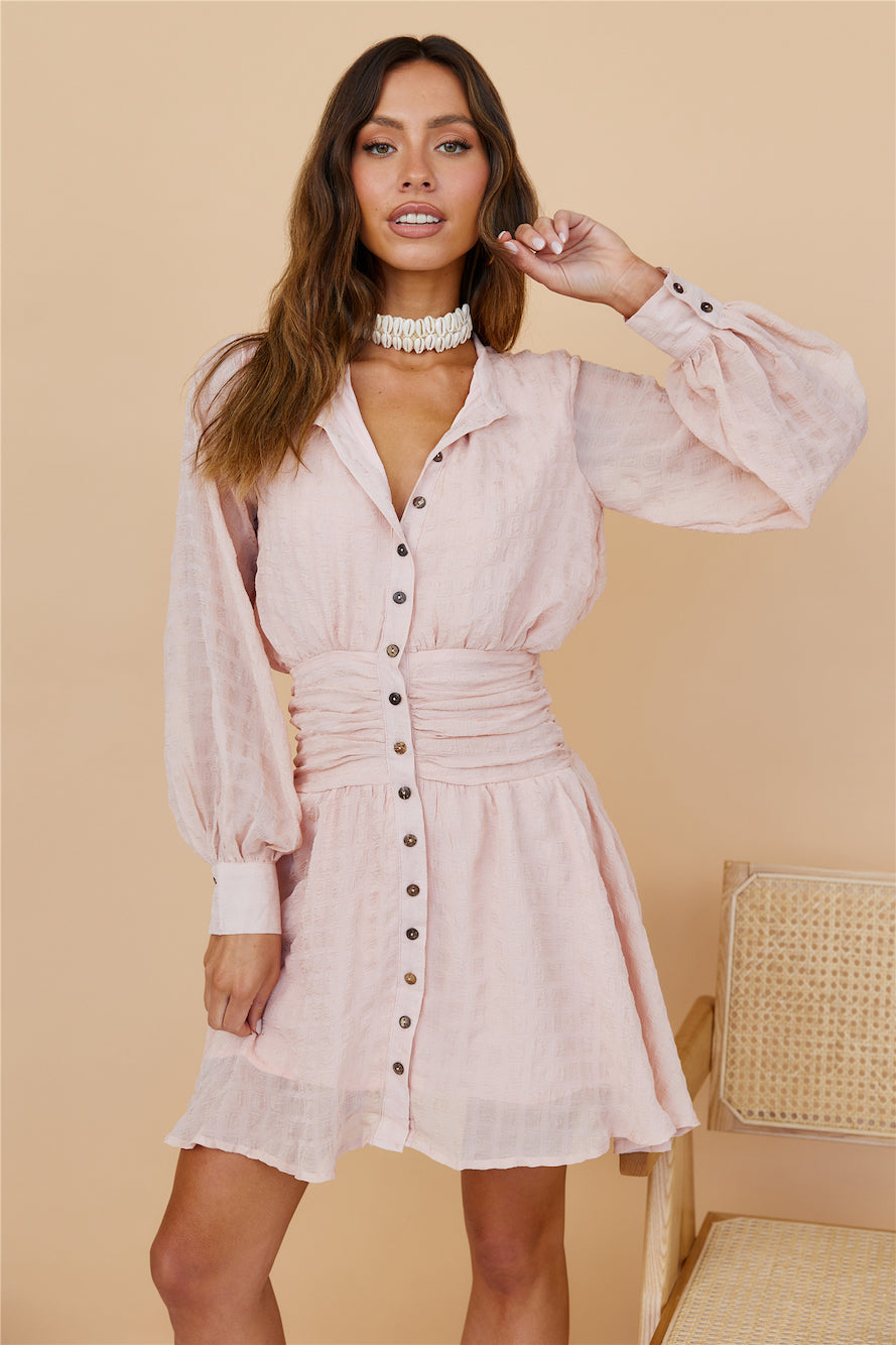 Idyllic Locations Dress Blush-Seaa Fashion