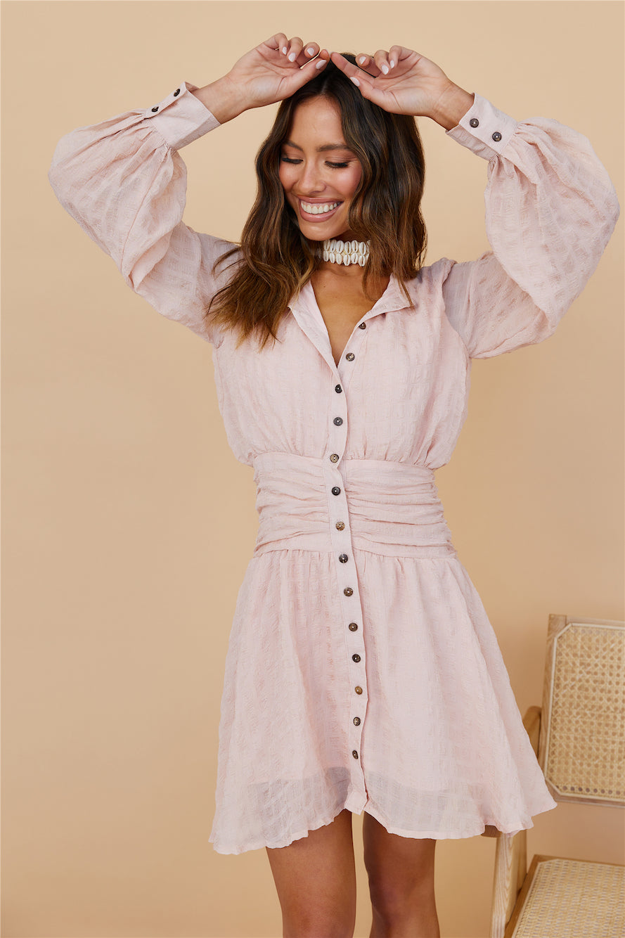 Idyllic Locations Dress Blush-Seaa Fashion