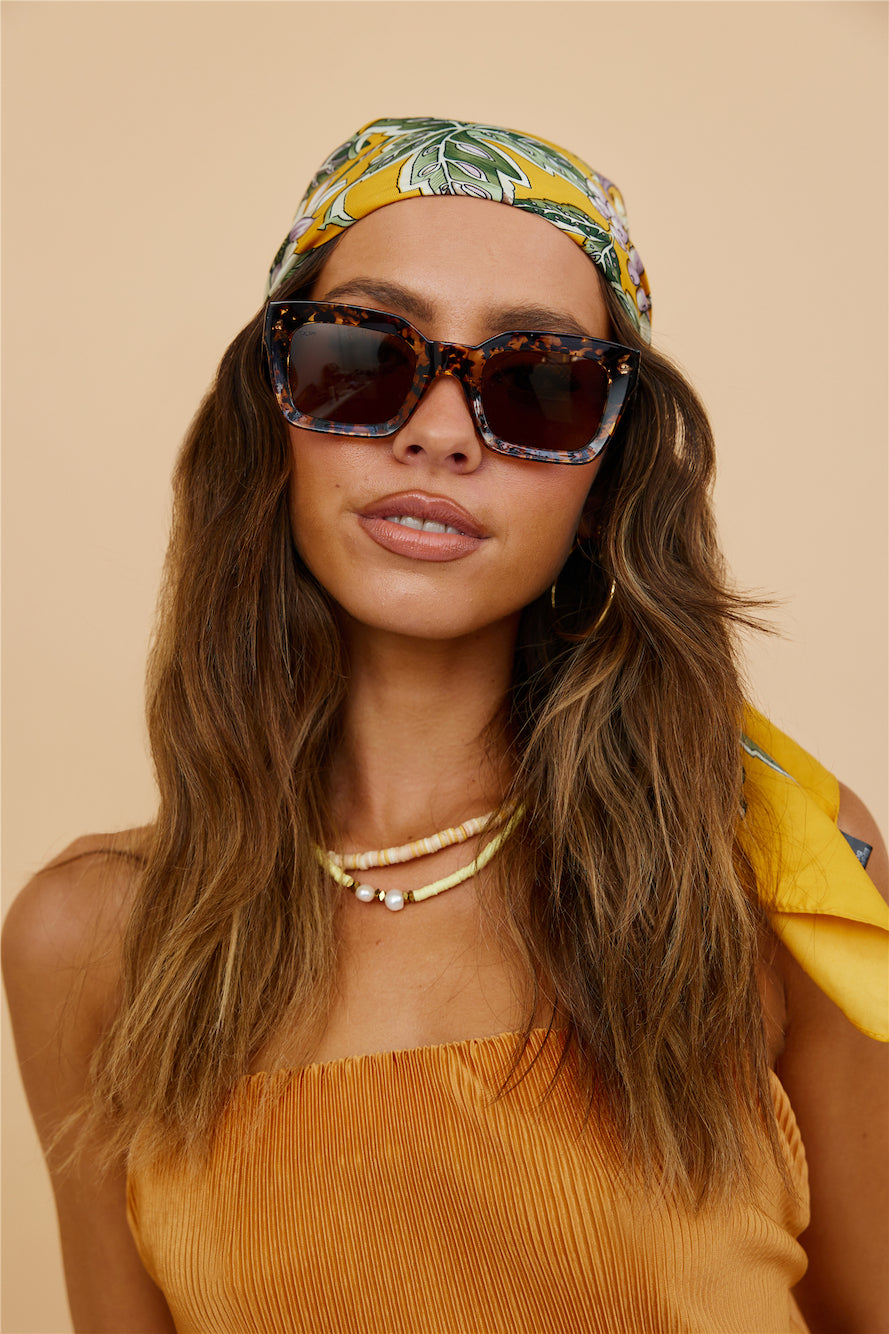REALITY Onassis Sunglasses Turtle-Seaa Fashion