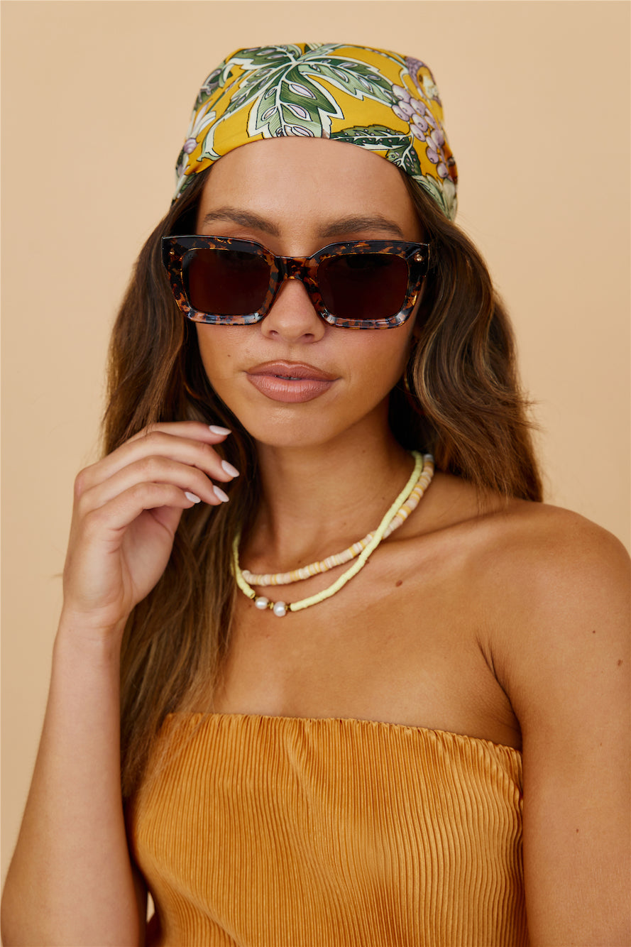 REALITY Onassis Sunglasses Turtle-Seaa Fashion