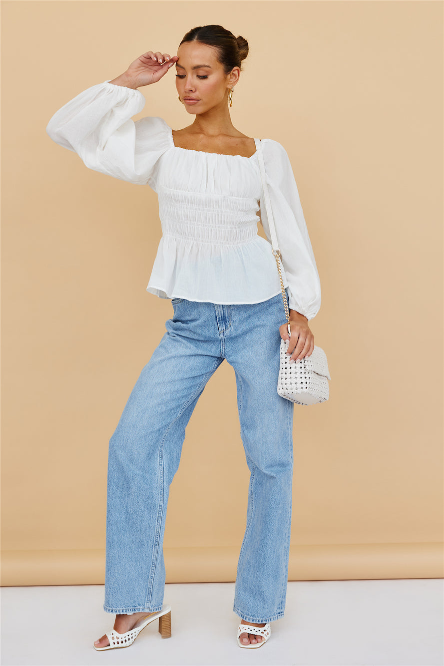 WRANGLER Bella Baggy Jeans Navigate-Seaa Fashion