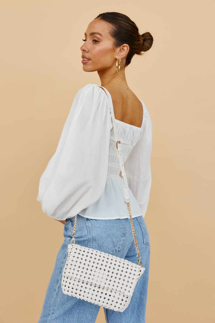 BILLINI Breanna Crossbody Bag Bone-Seaa Fashion