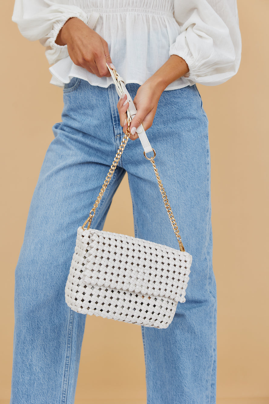 BILLINI Breanna Crossbody Bag Bone-Seaa Fashion