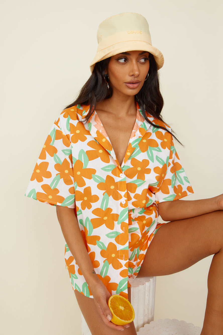 LEVI'S Bucket Hat Pastel Yellow-Seaa Fashion