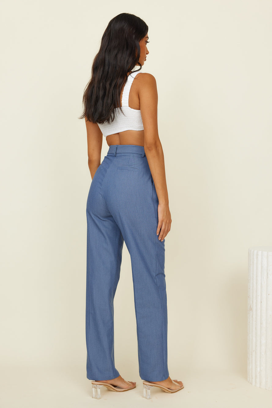 Twin Flame Pants Blue-Seaa Fashion