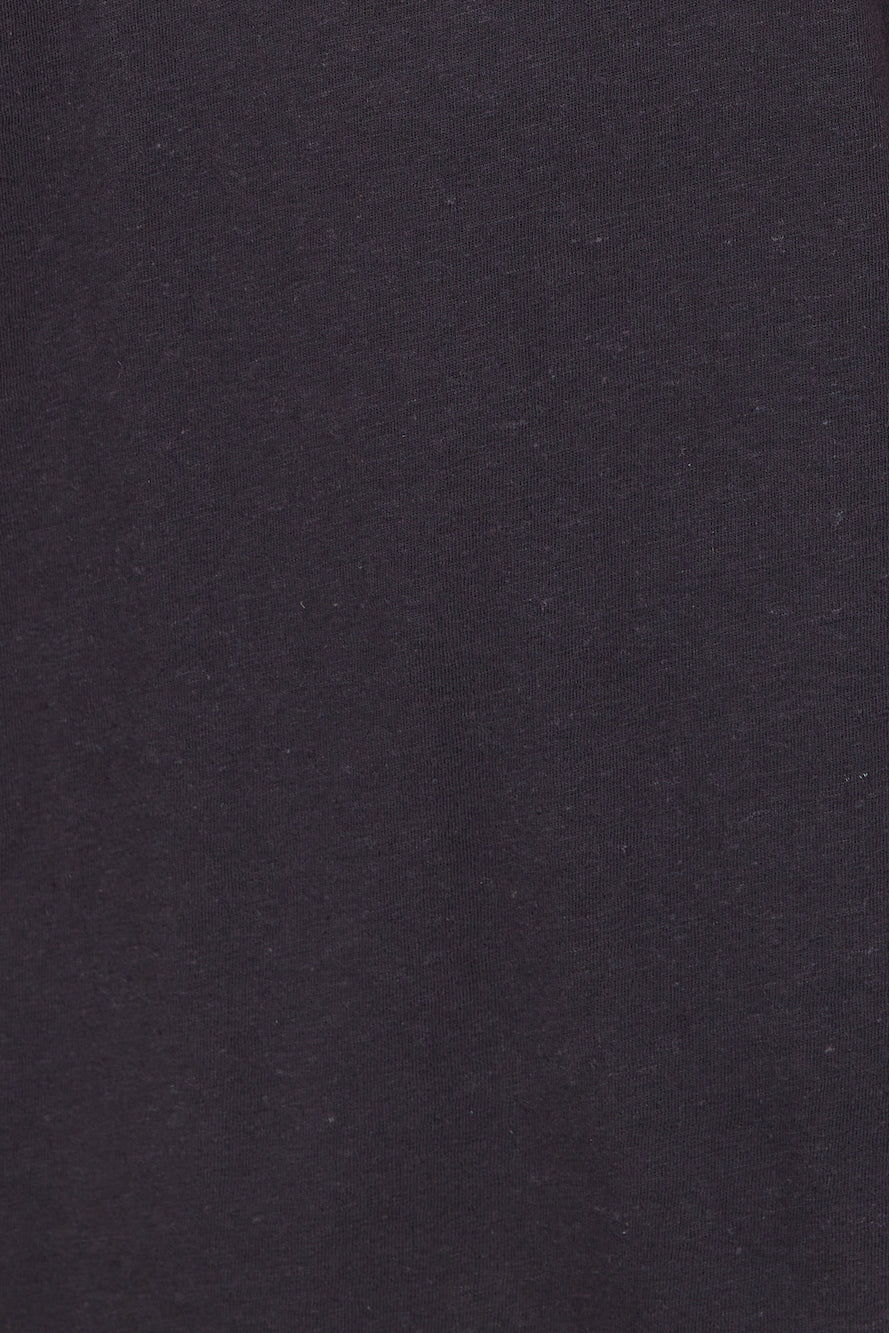 WRANGLER Sweet Breeze OS Hemp Tee Worn Black-Seaa Fashion