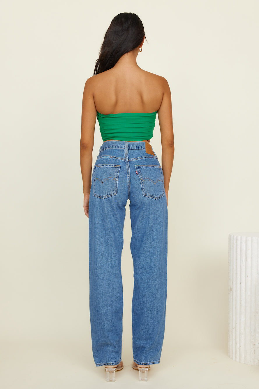 All Along Crop Top Green-Seaa Fashion