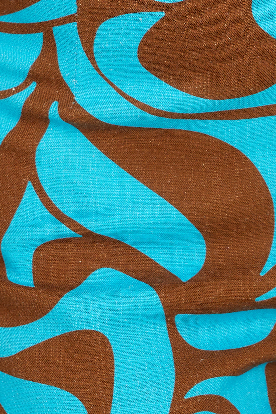 THE WOLF GANG La Cala Pant Bauhaus Azul-Seaa Fashion