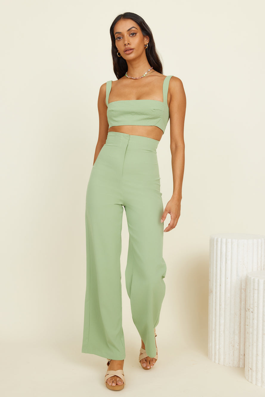 Memories Of Us Pants Green-Seaa Fashion