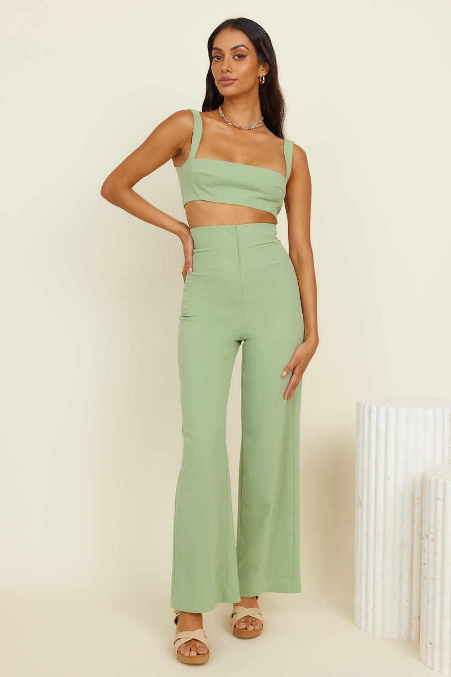 Memories Of Us Pants Green-Seaa Fashion