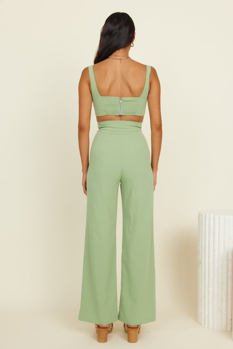 Memories Of Us Pants Green-Seaa Fashion