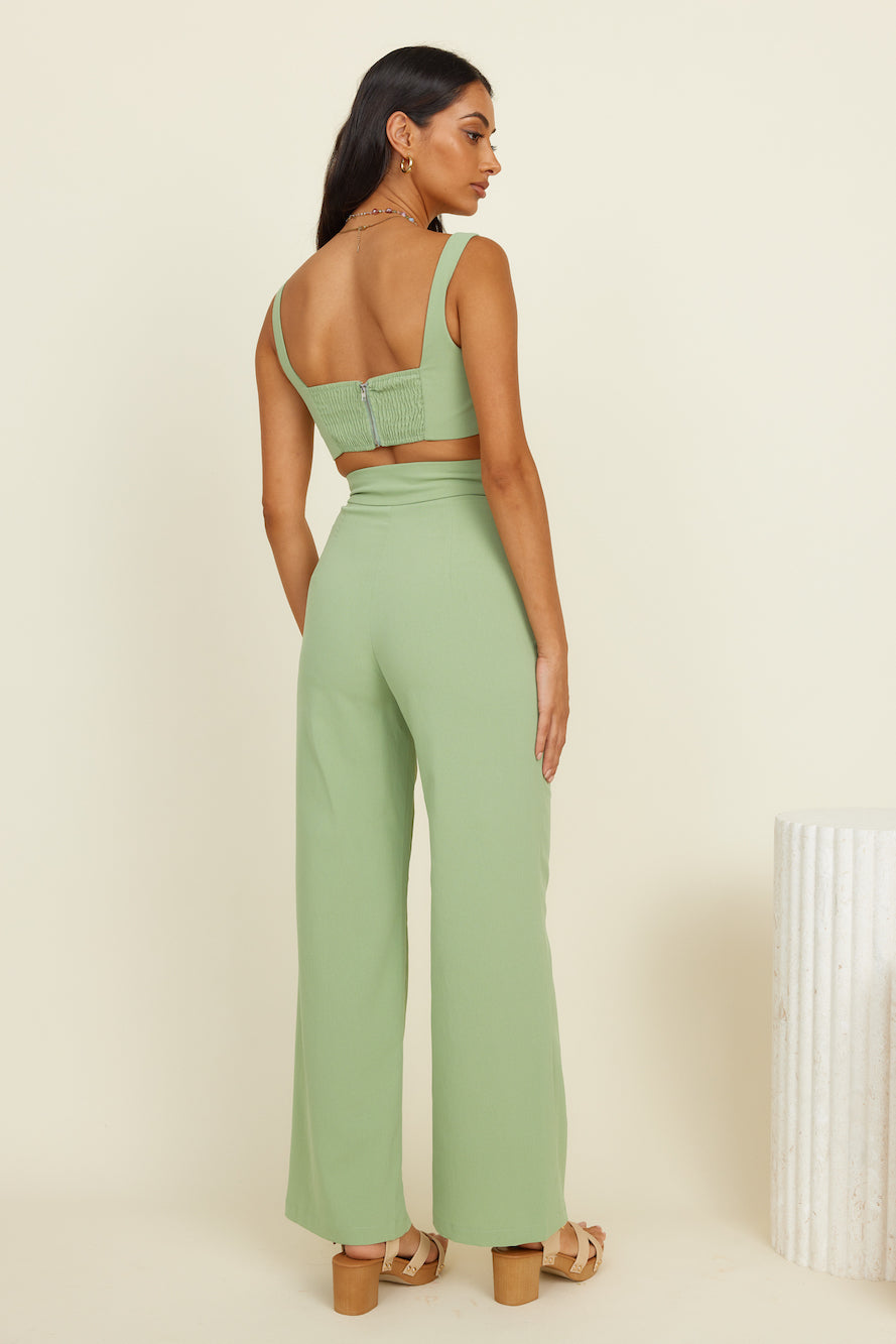 Memories Of Us Pants Green-Seaa Fashion