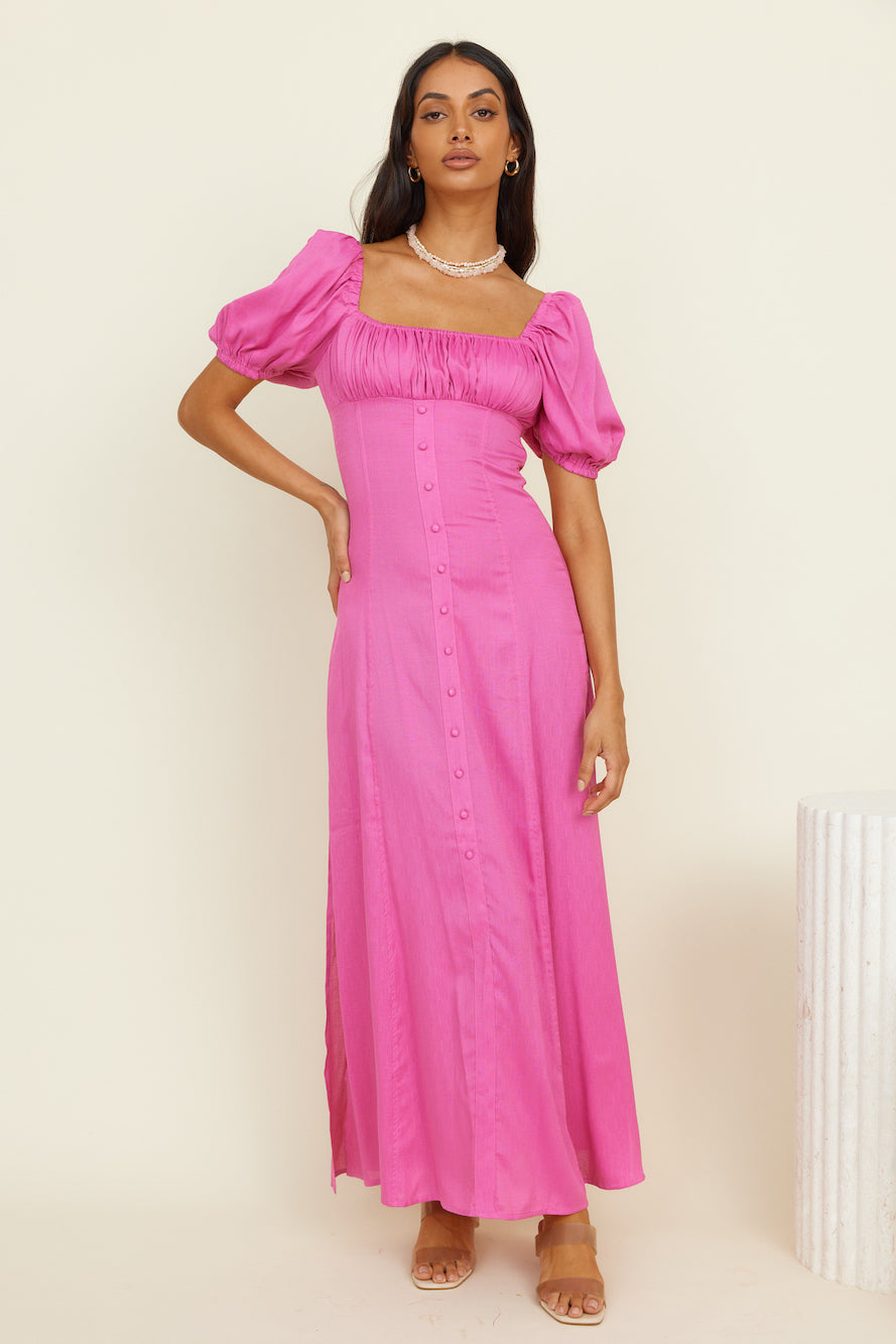 SEVEN WONDERS Munyana Maxi Dress Pink-Seaa Fashion