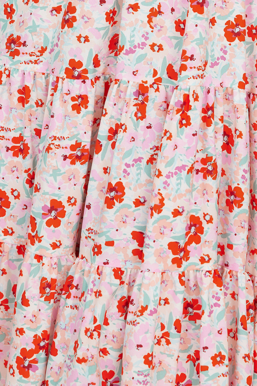 Vivid Daydreams Maxi Dress Pink-Seaa Fashion