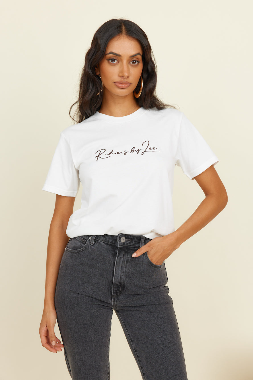 RIDERS BY LEE Classic Tee Vintage White-Seaa Fashion