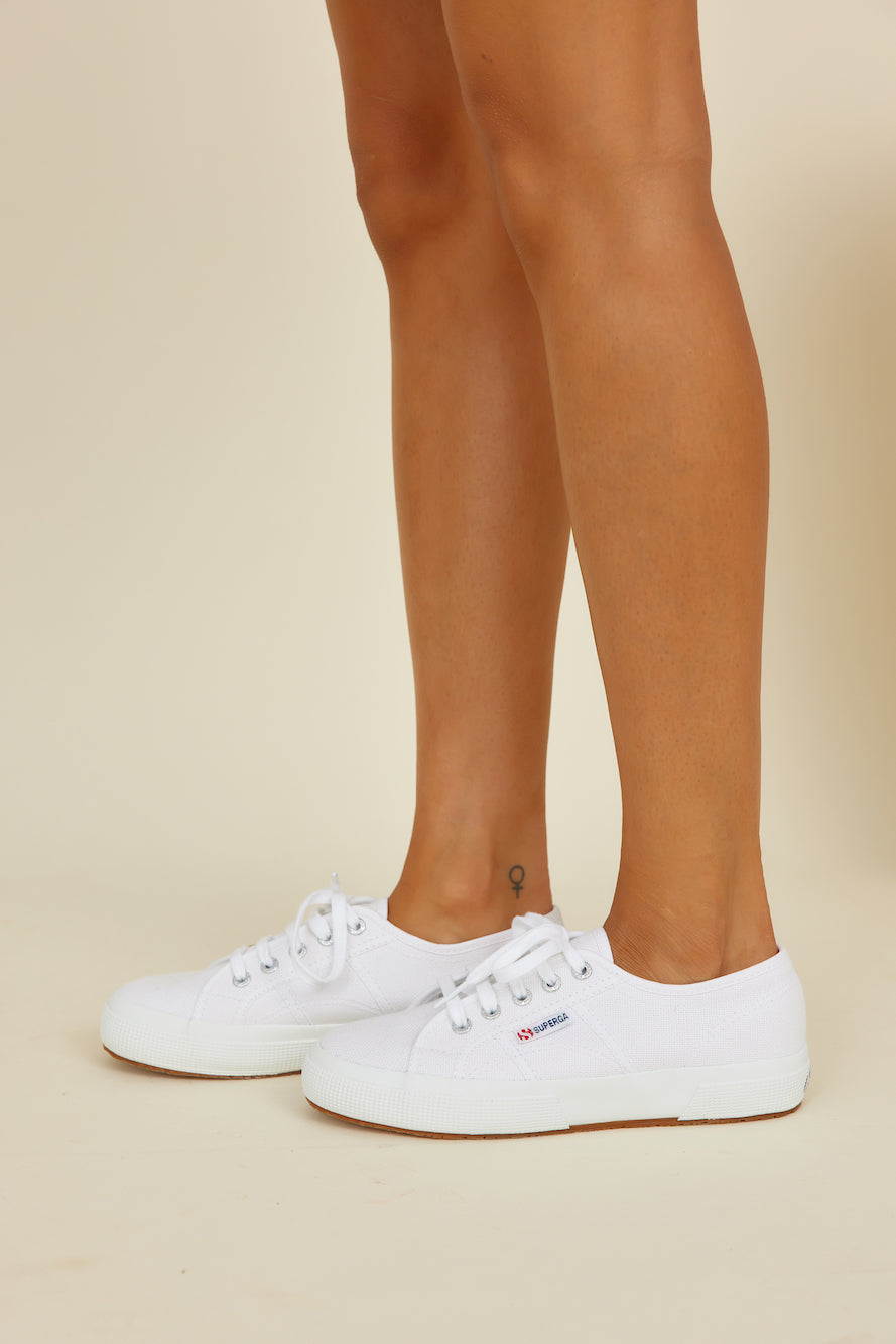 SUPERGA 2750 COTU Classic Sneakers White-Seaa Fashion