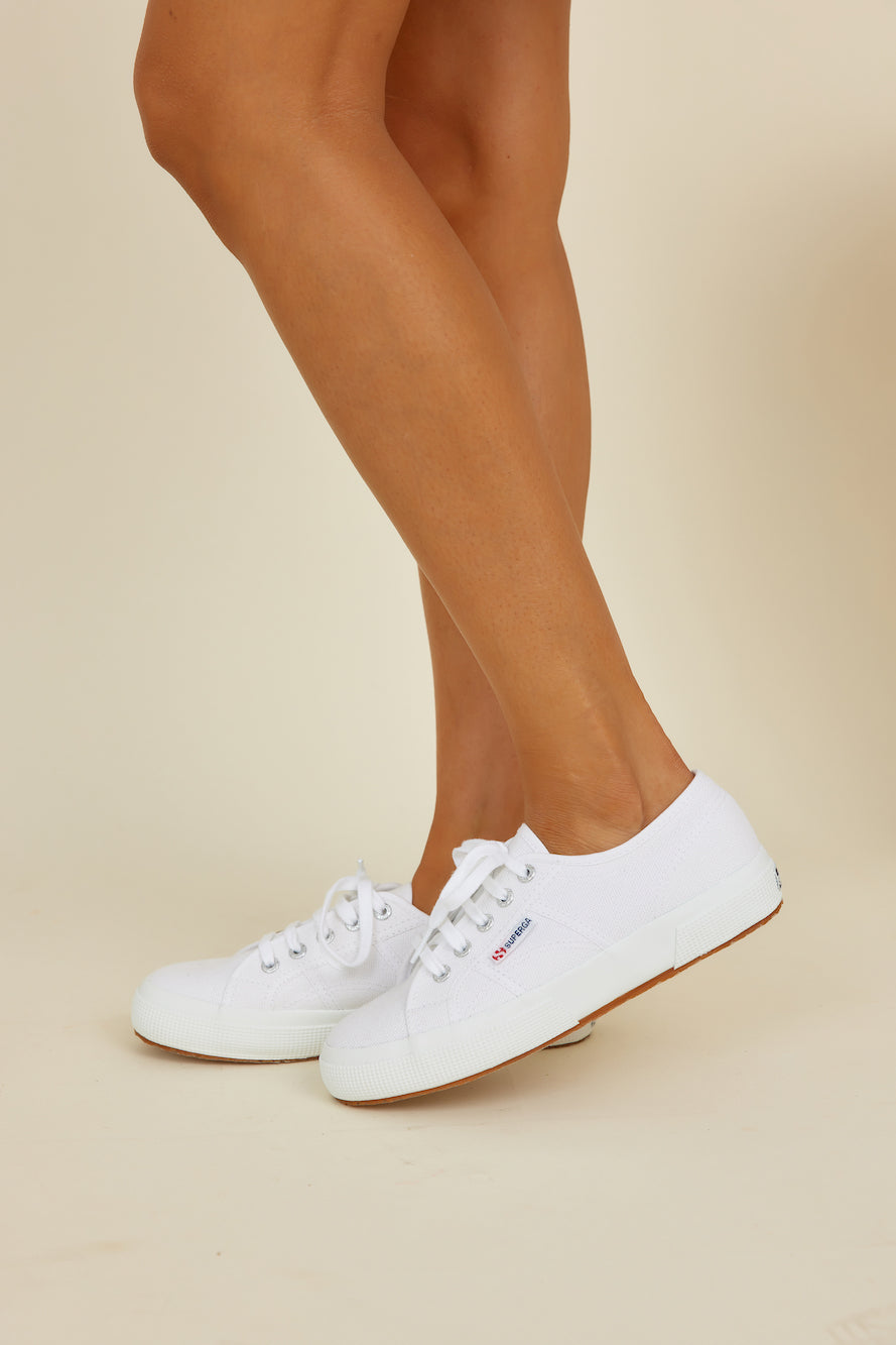 SUPERGA 2750 COTU Classic Sneakers White-Seaa Fashion