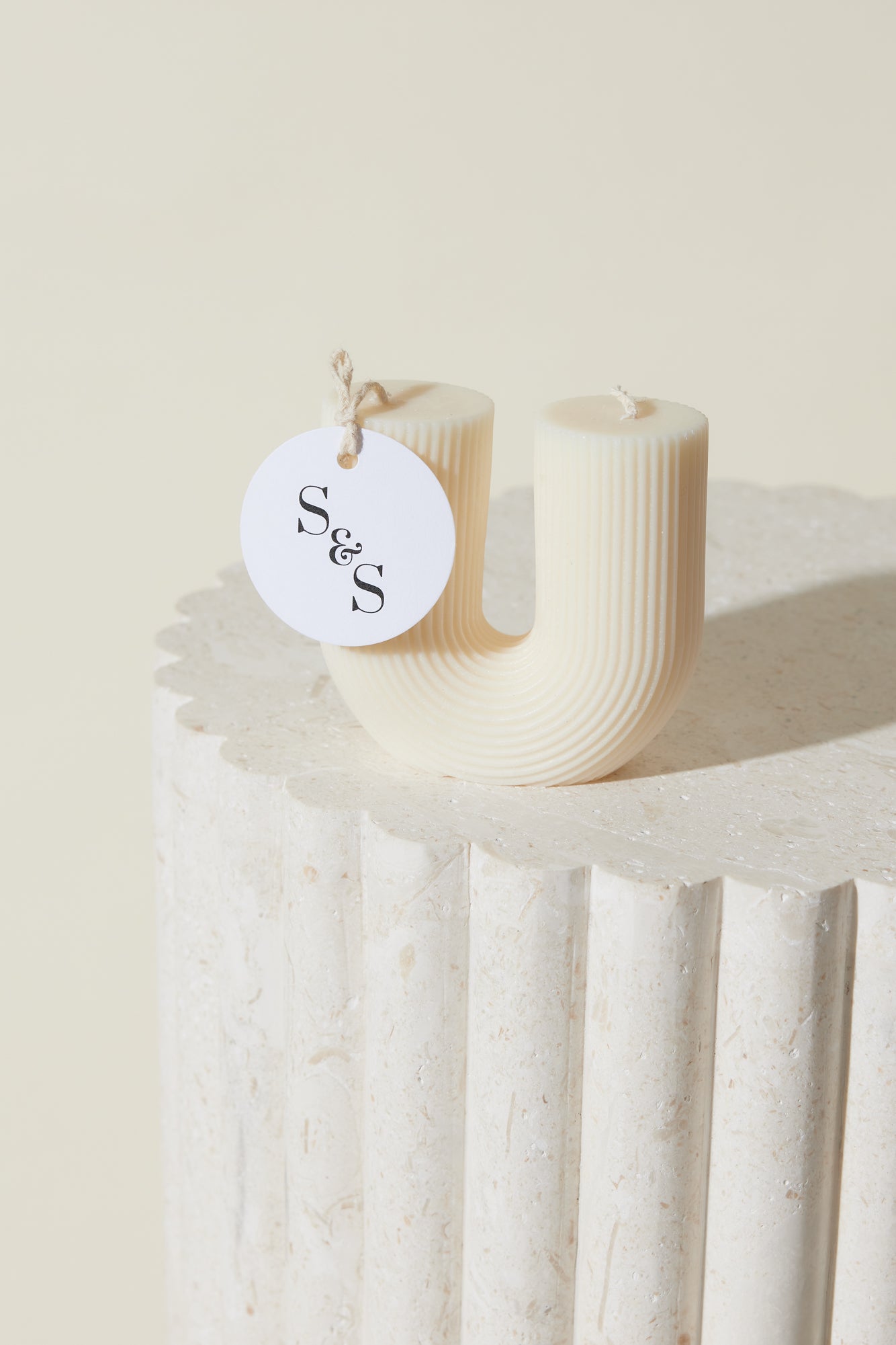 SUMMER & SPADE Ryder Candle White-Seaa Fashion