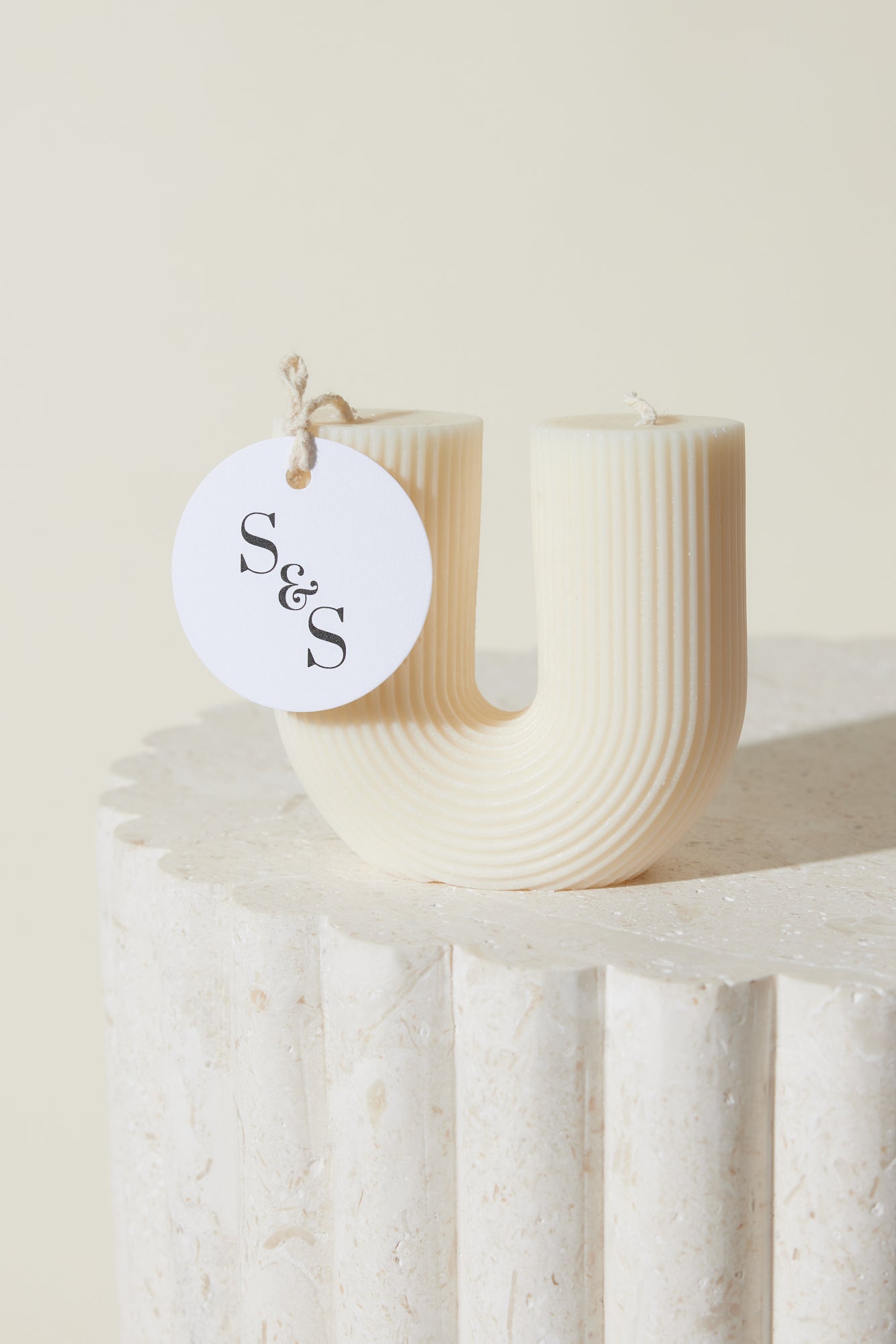 SUMMER & SPADE Ryder Candle White-Seaa Fashion