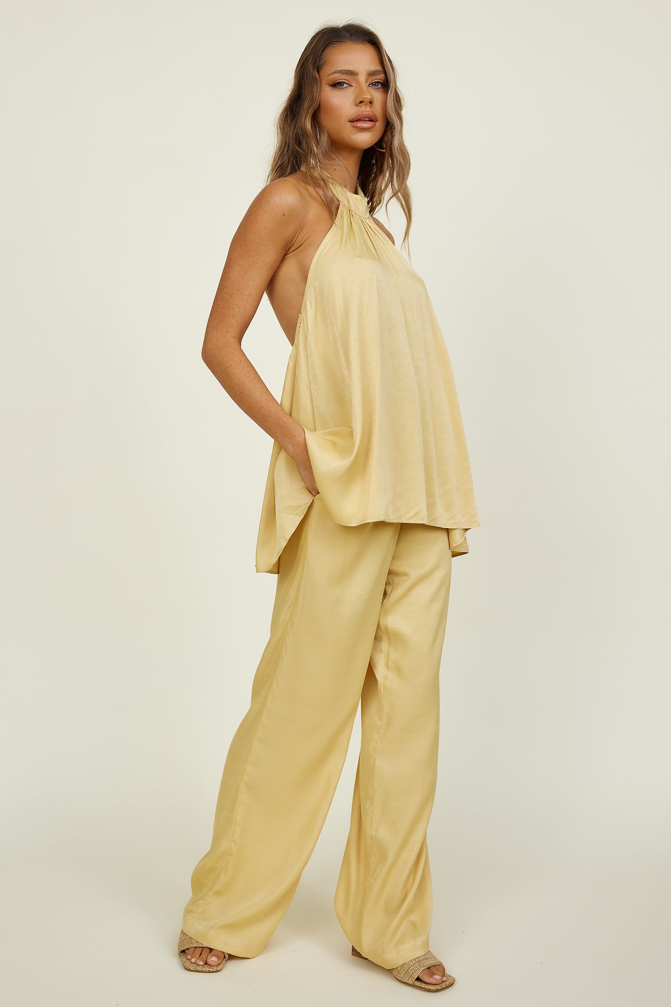 Figured Out Set Yellow-Seaa Fashion