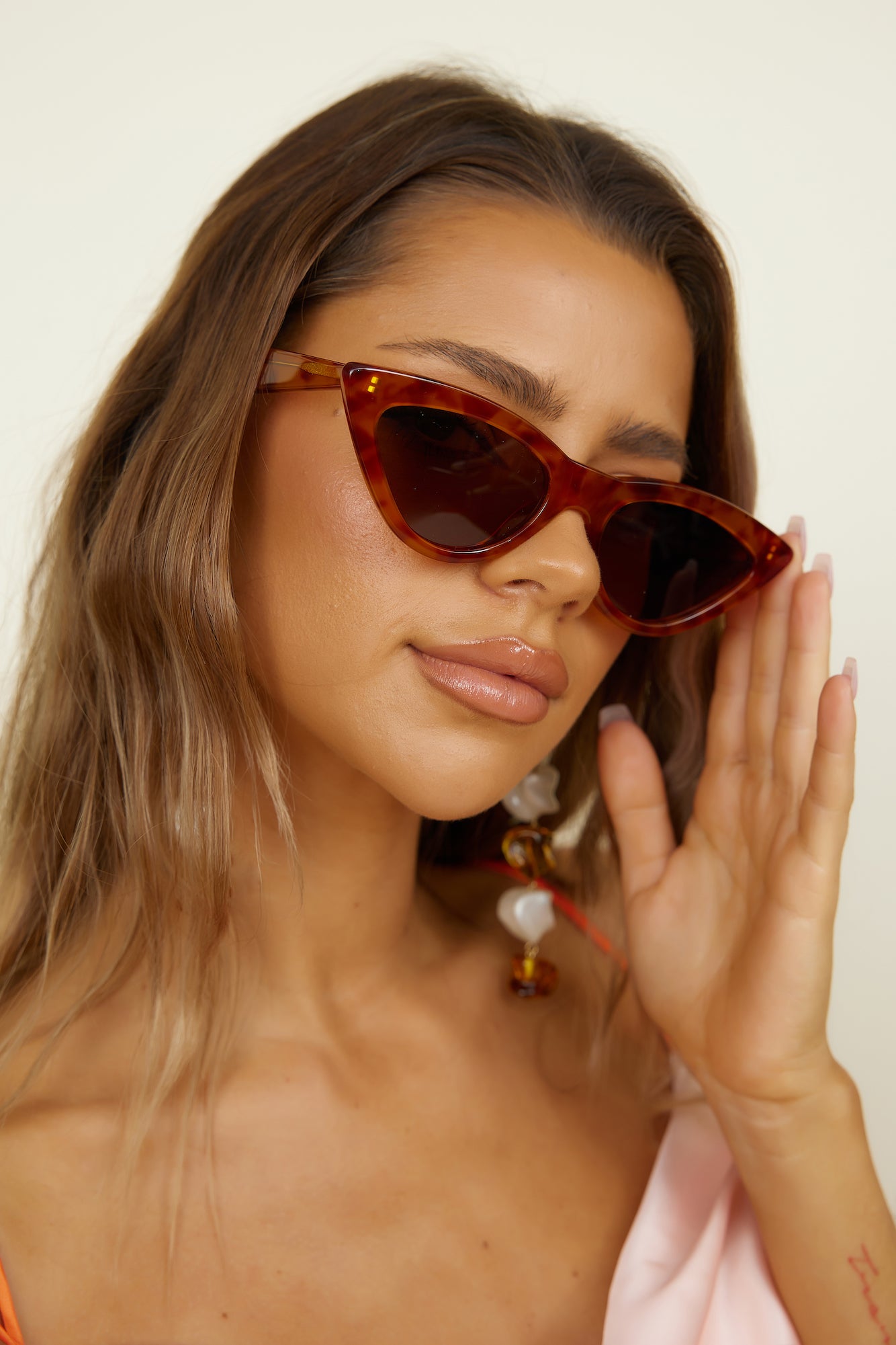 BANBÉ The Linda Sunglasses Maple Tort Brown-Seaa Fashion