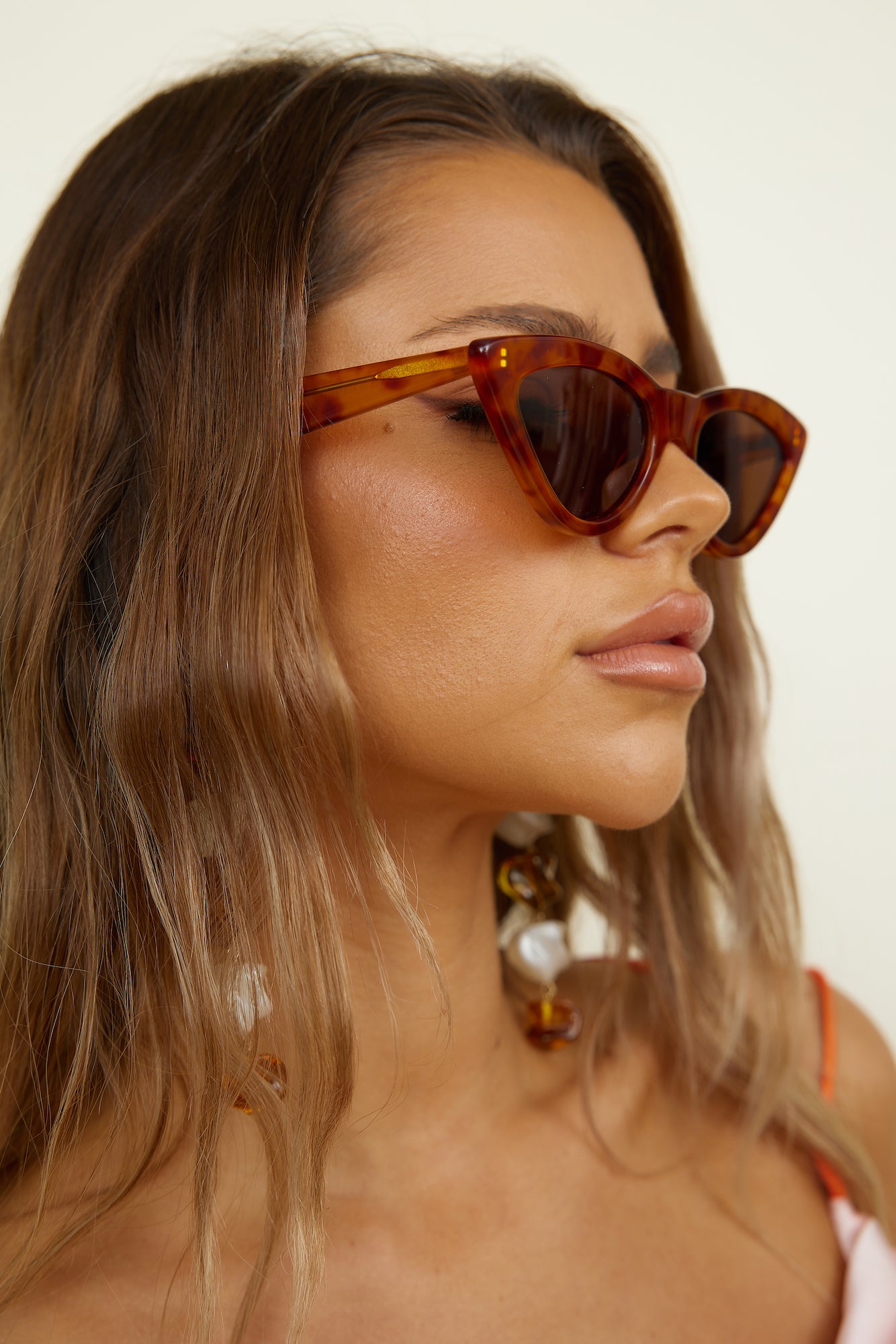 BANBÉ The Linda Sunglasses Maple Tort Brown-Seaa Fashion
