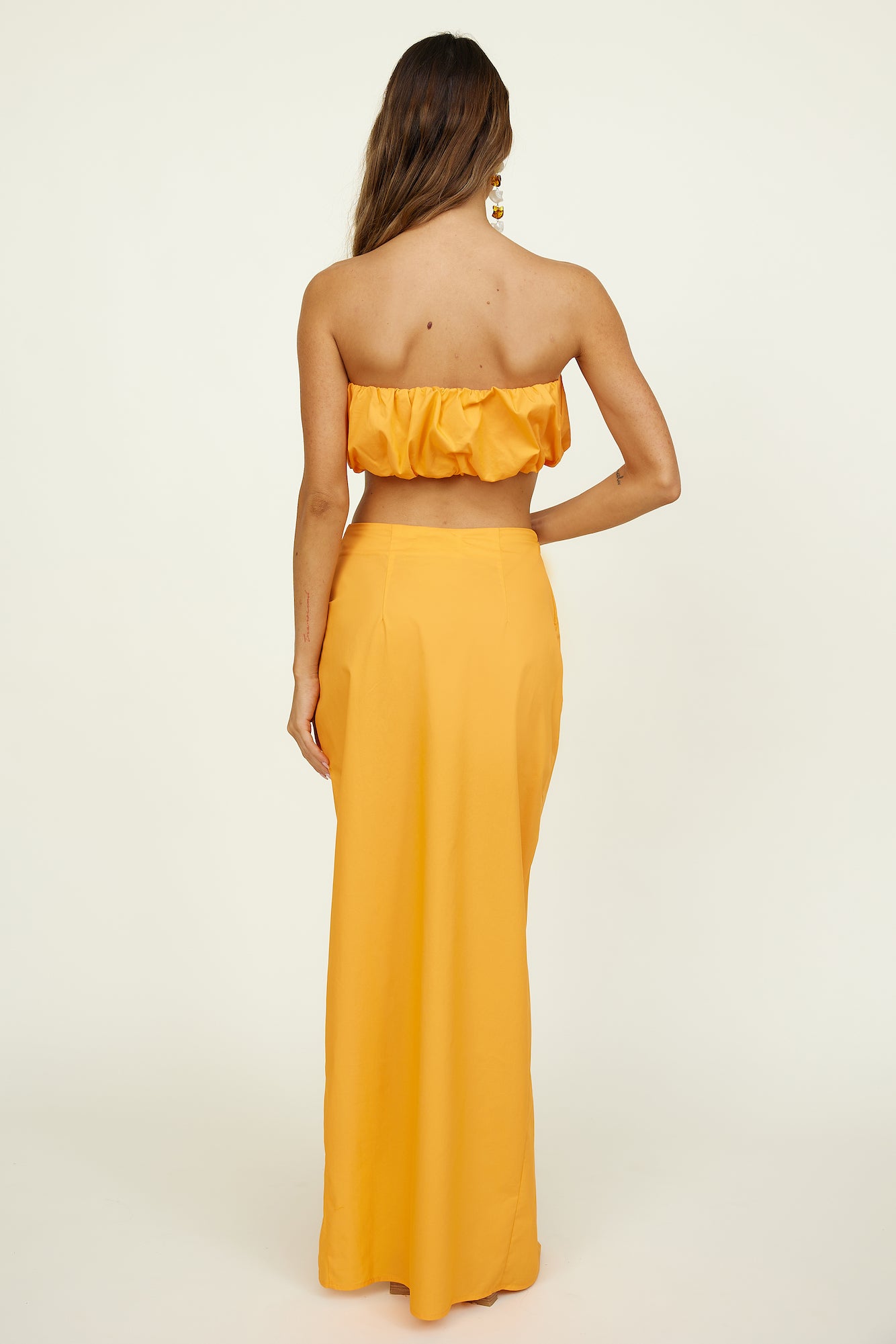 HELLO MOLLY Loving Memory Maxi Skirt Mango-Seaa Fashion