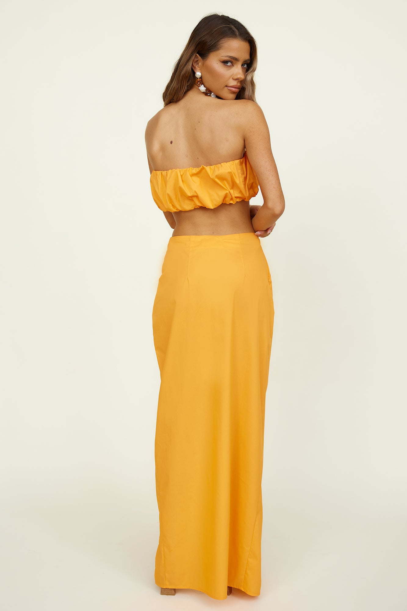 HELLO MOLLY Loving Memory Maxi Skirt Mango-Seaa Fashion