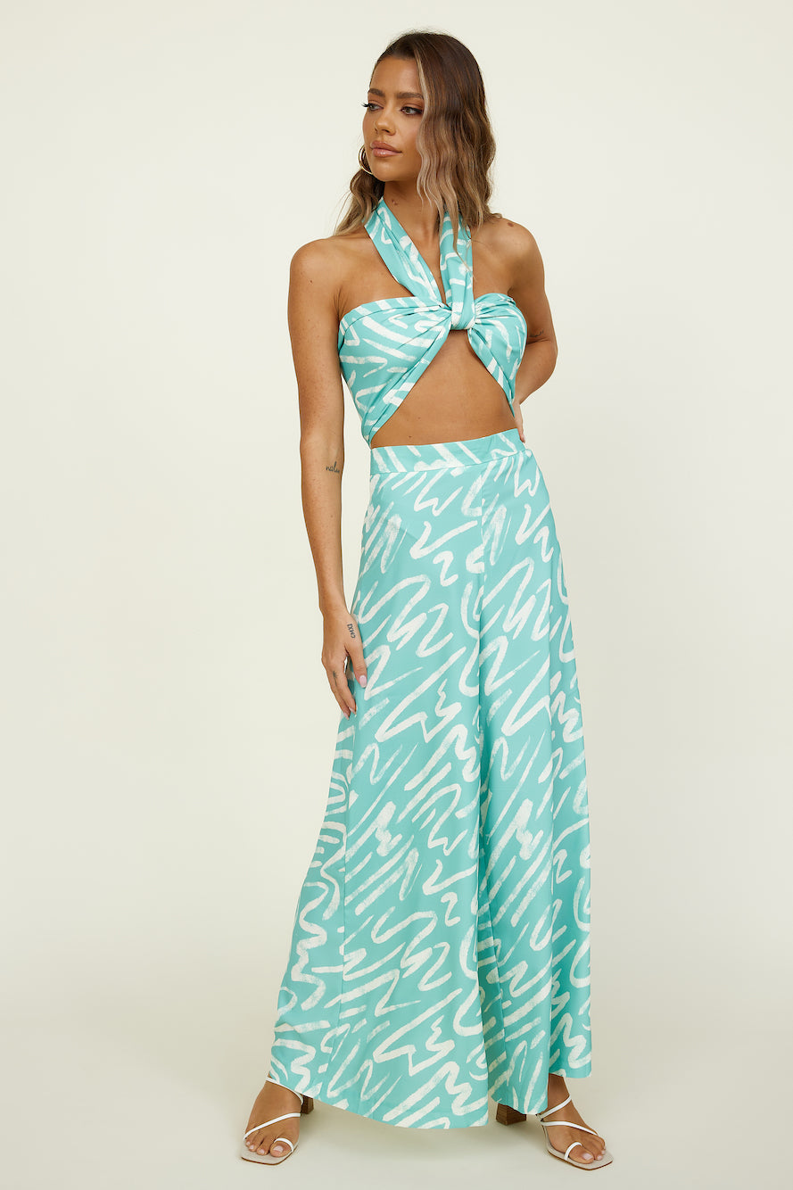 Seperate Ways Pants Green-Seaa Fashion